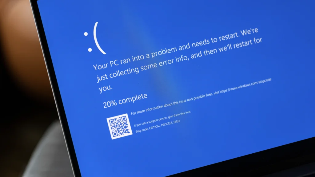 Comment rebooter un PC avec ces 3 méthodes universelles 9 ecran bleu pc windows portable bsod bug depannage bekky nantes informatique