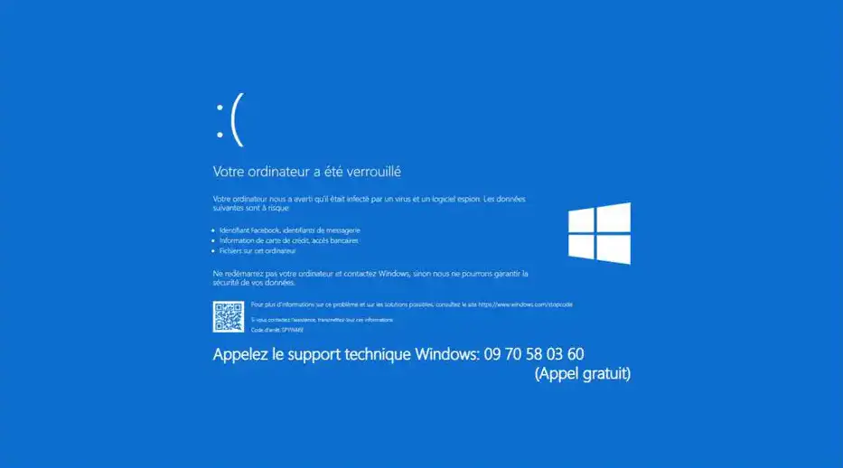Types de piratage informatique : débunkage et prévention 2 ecran bleu virus piratage informatique windows bug pro nantes bekky